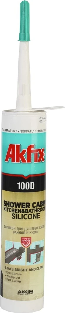100D Şeffaf Duşakabin Silikonu 310ml