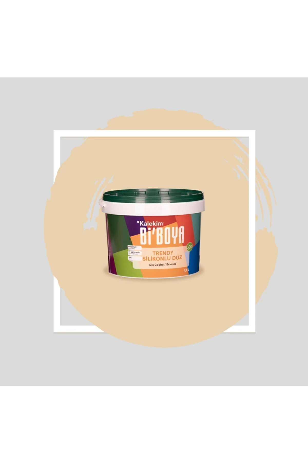 Silikonlu Dış Cephe Boyası 2.5 Lt 4101