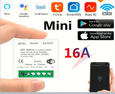 Tuyam smart Wifi Destekli Akıllı Işık Anahtarı