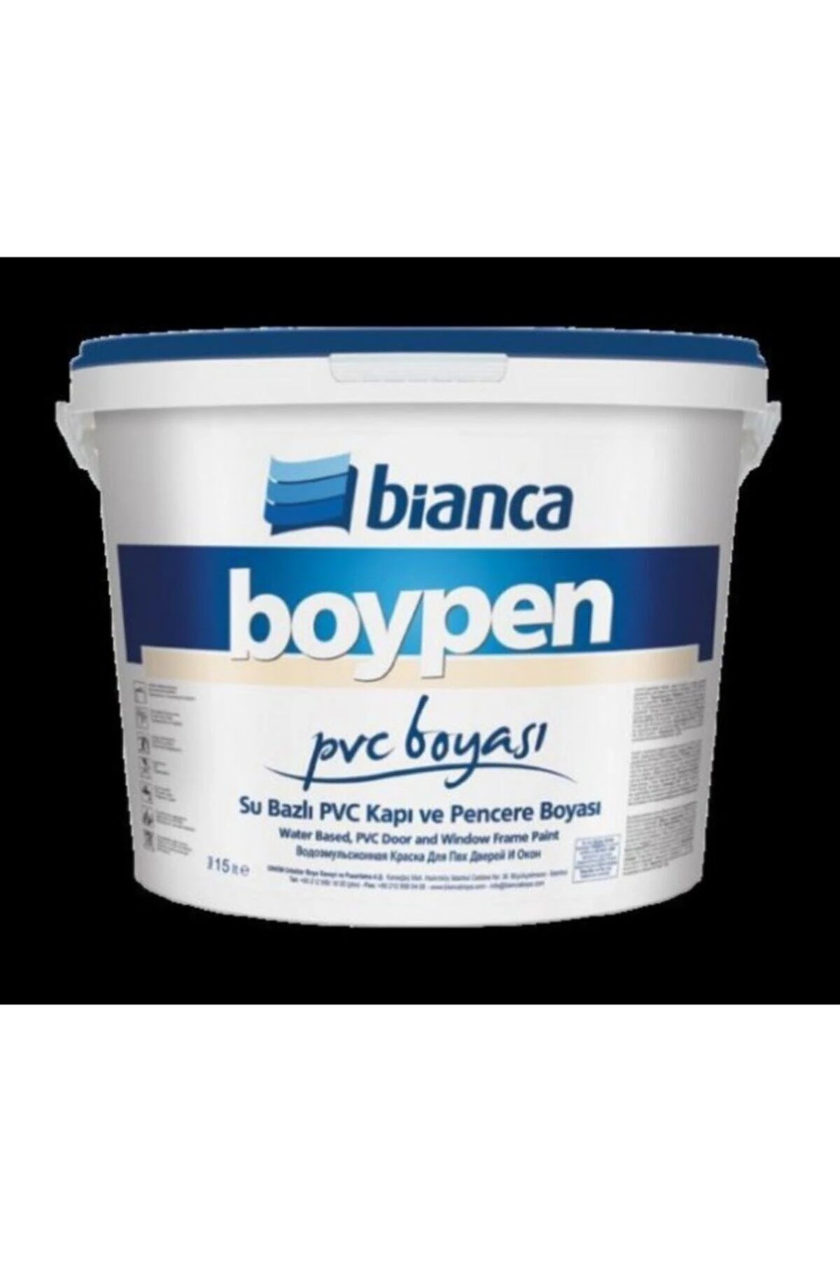 Boypen Pvc Boyası 0,750 Lt (beyaz)