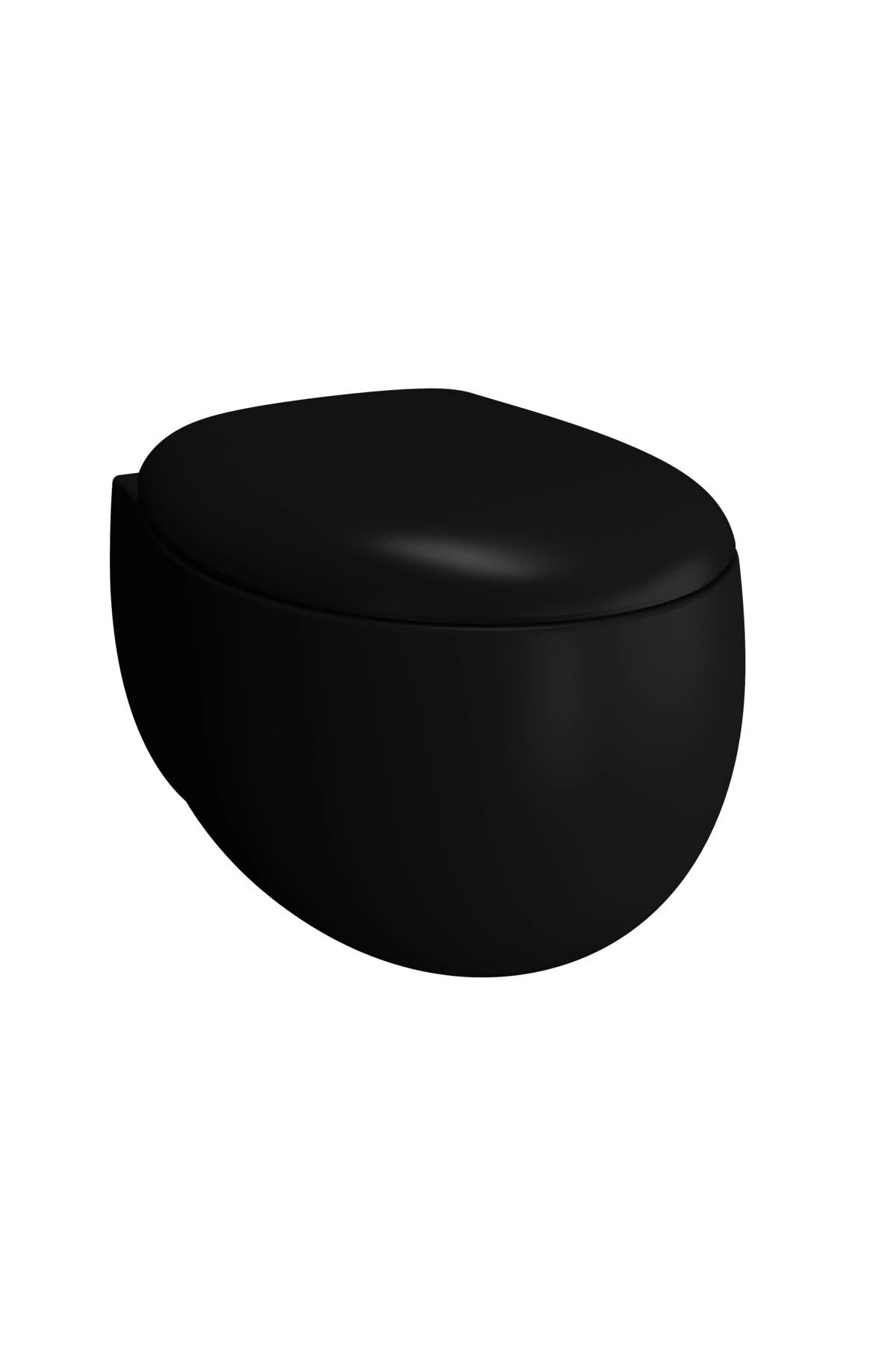 Memoria 5885B483-0559 Rim-ex Asma Klozet, Clean, 54 cm, Mat Siyah
