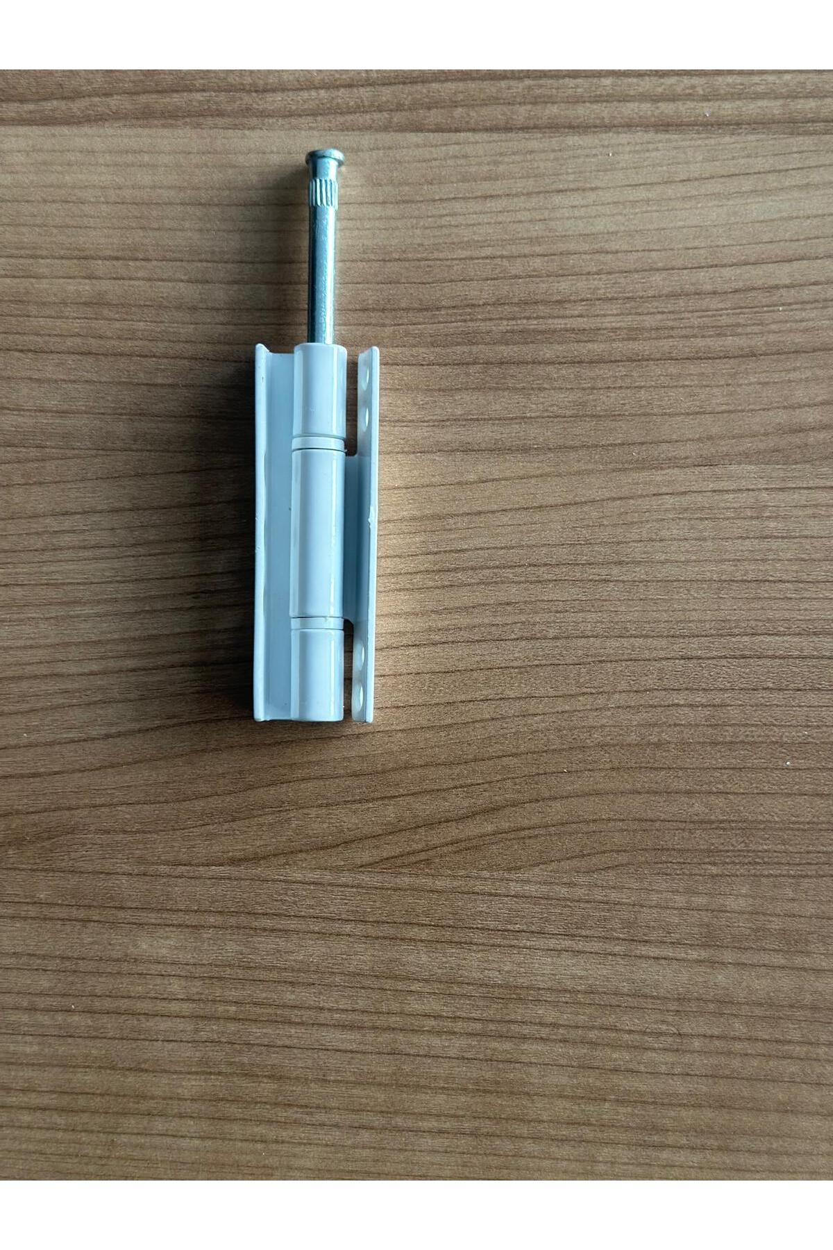 PVC Pimapen Kapı Pencere Menteşesi Çelik 90mm Beyaz/10 Adet) VİDALAR DAHİL