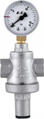 ECA 1/2 Manometreli Basınç Düşürücü Valf Pistonlu 602111005
