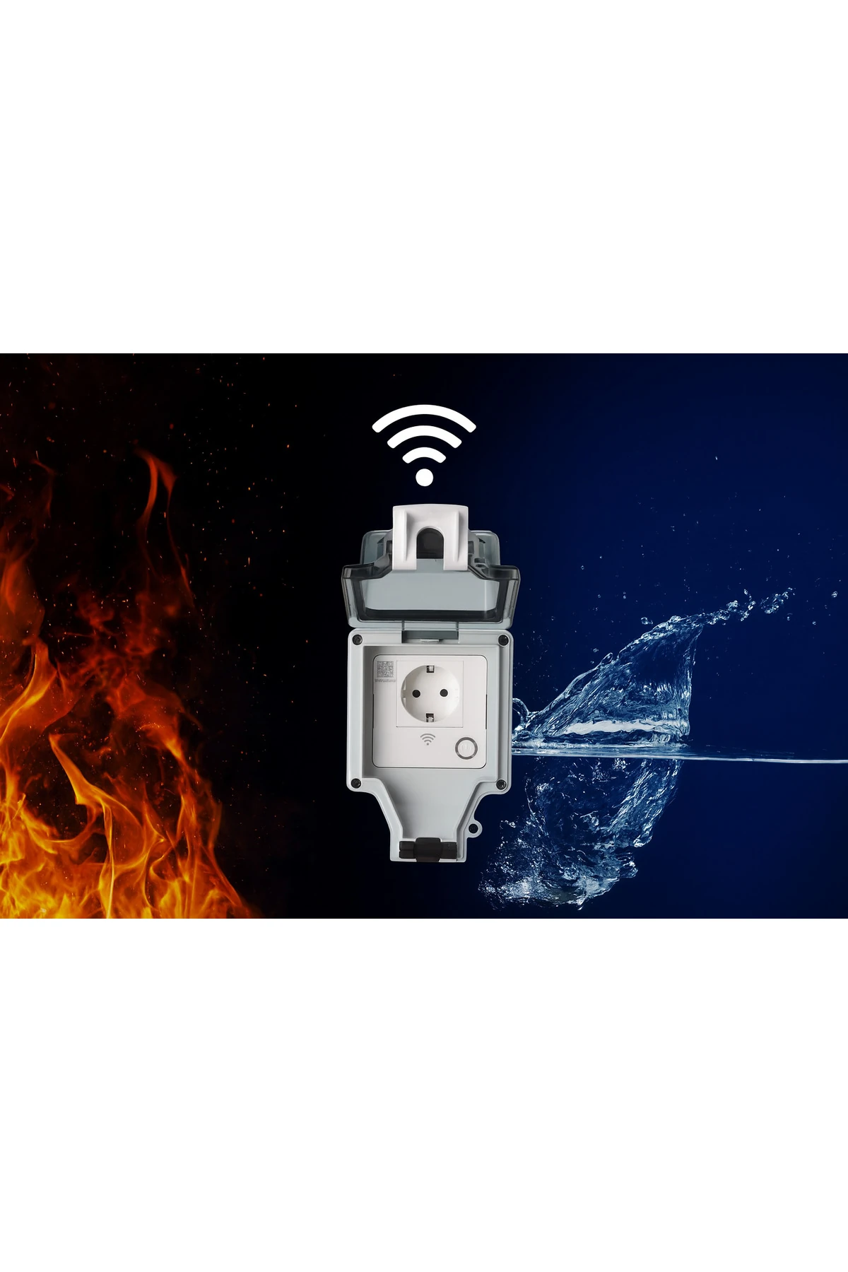 Dış Mekan Wifi Priz Tek Kutup (IP66)