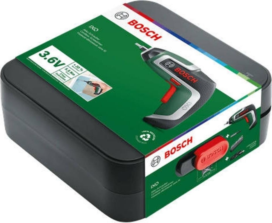 BOSCH Ixo 7 Akülü Vidalama + 32 Parça Extra Hard Bits Seti 06039E0000