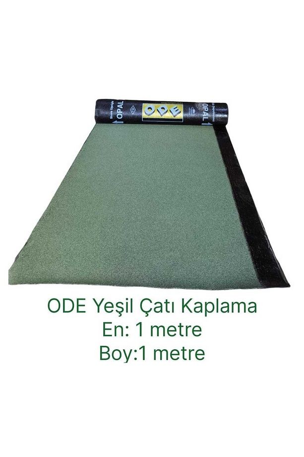 1 Metre Çatı Kaplama Su Yalıtım 4 Mm Yeşil Arduazlı Membran (1 METRE X 1 METRE)