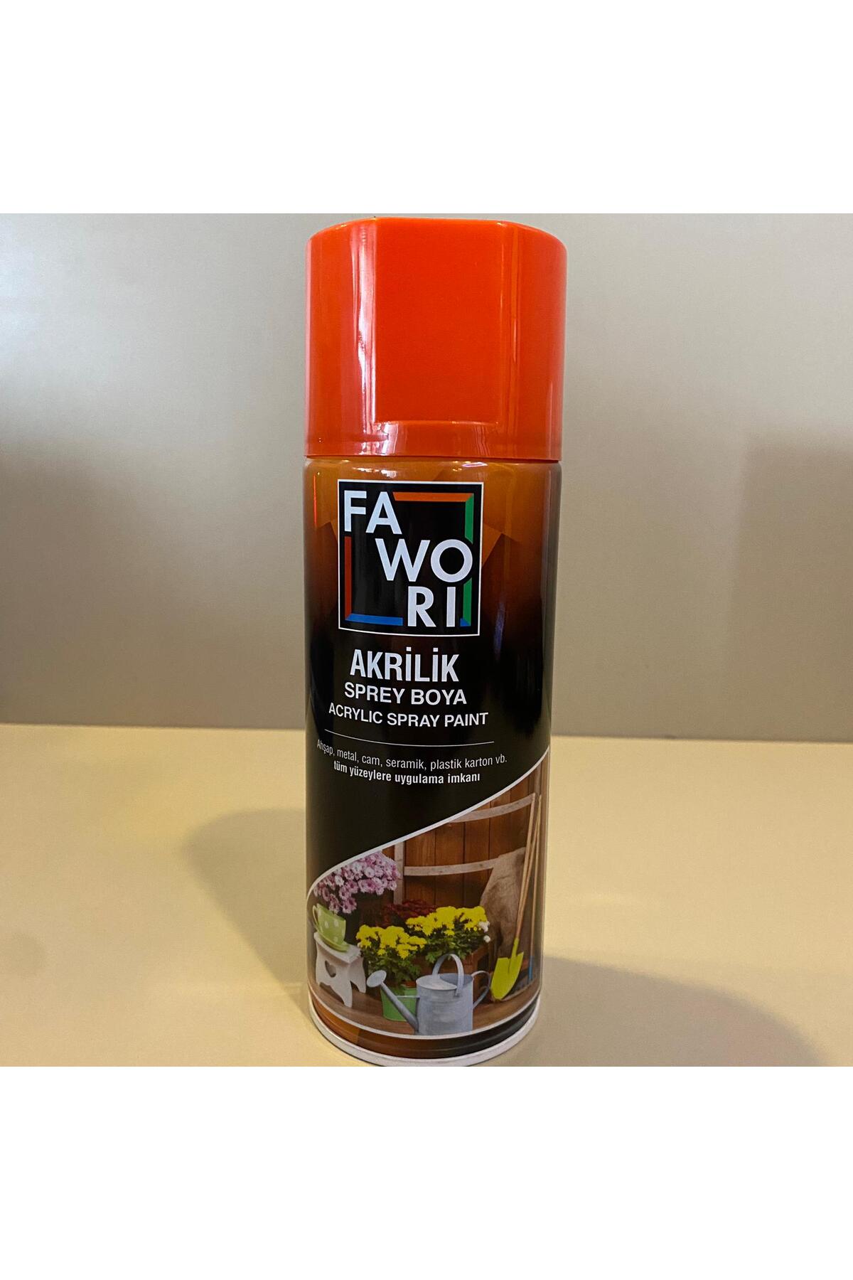FAWORİ AKRİLİK SPREY BOYA MAKİNE KIRMIZI RAL 2002 400ML