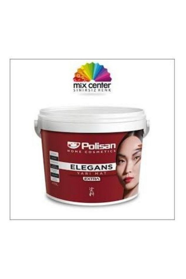 Elegans Extra Yarımat 2,5 Lt Beyaz Silinebilir Silikonlu Antibakteriyel Küf Yapmayan Iç Cephe Boyası
