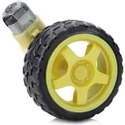 6 V 250 Rpm Motor ve Tekerlek Seti