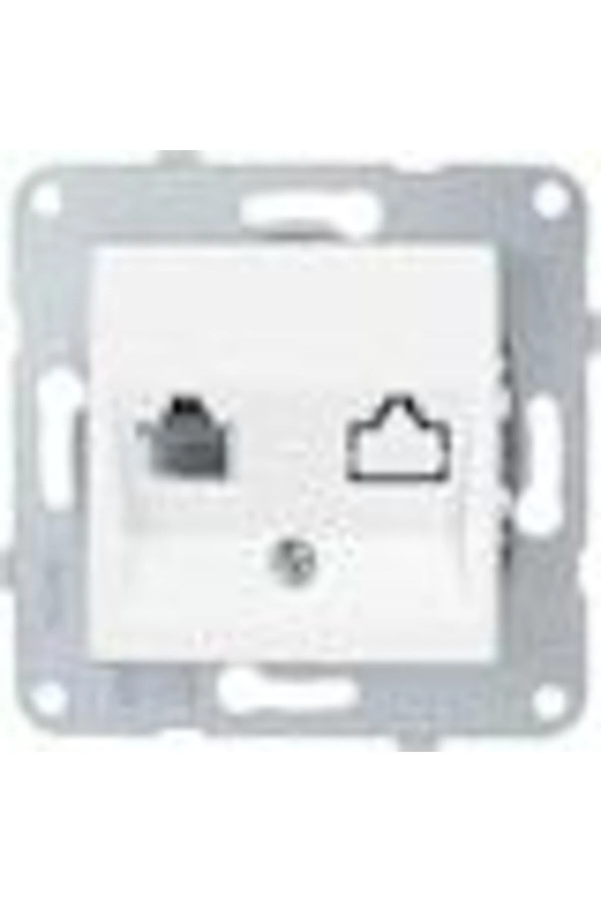 Meridian Nümeris Telefon Priz Cat 3  Çerçevesiz