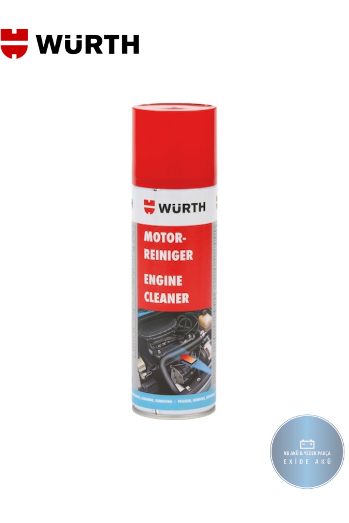 Motor temizleyici şeffaf HIZLI MOTOR TEMİZLEME SPREYİ 500ML