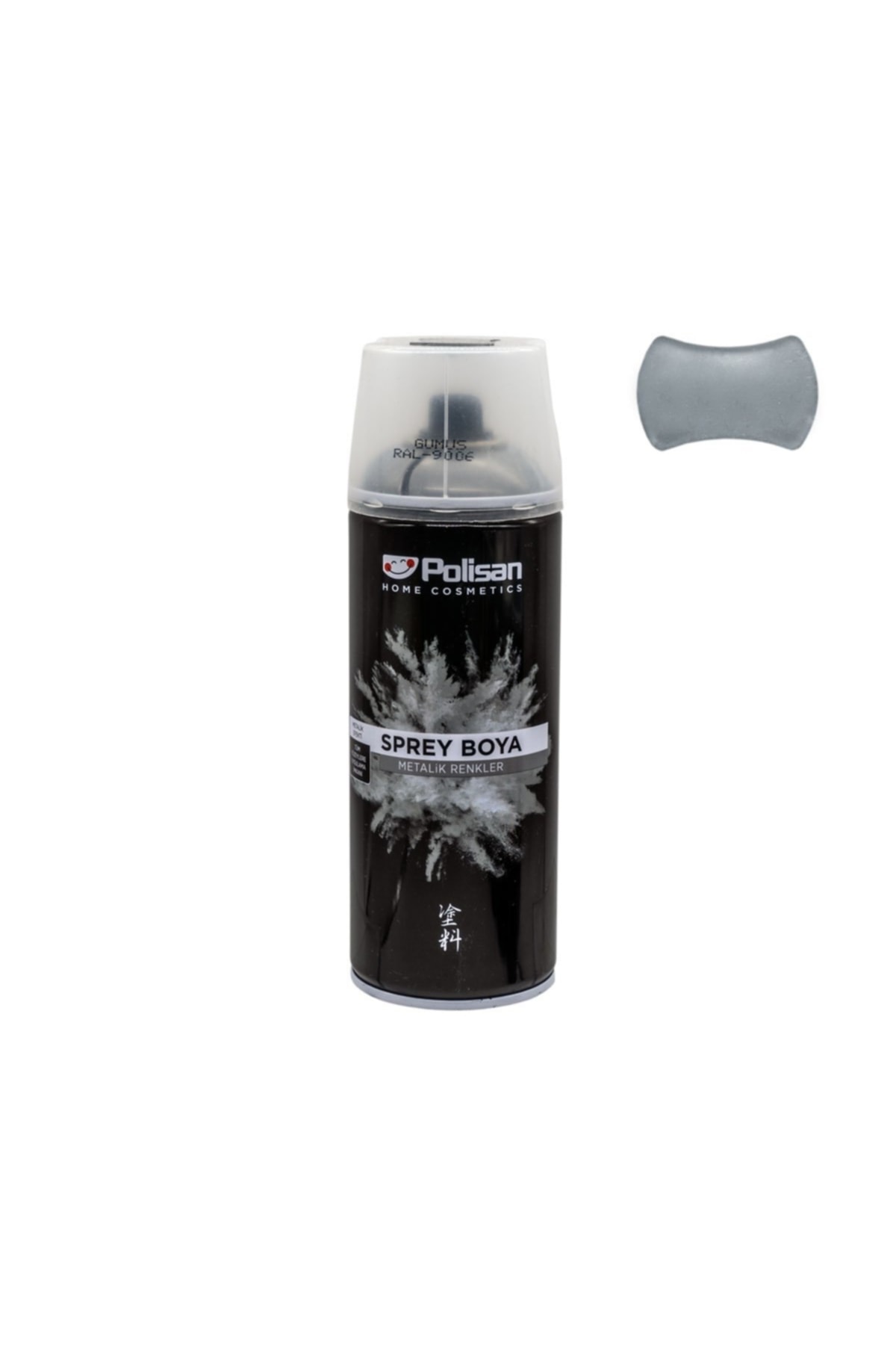 P6211 Metalik Sprey Boya 400 Ml - Gümüş (ral 9006)