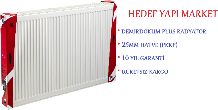 Plus Panel Radyatör 400X2600 Pkkp Tip 22