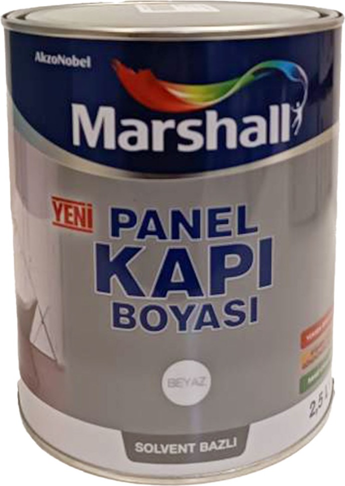 Solvent Bazlı Panel Kapı Boyası 2,5 Lt