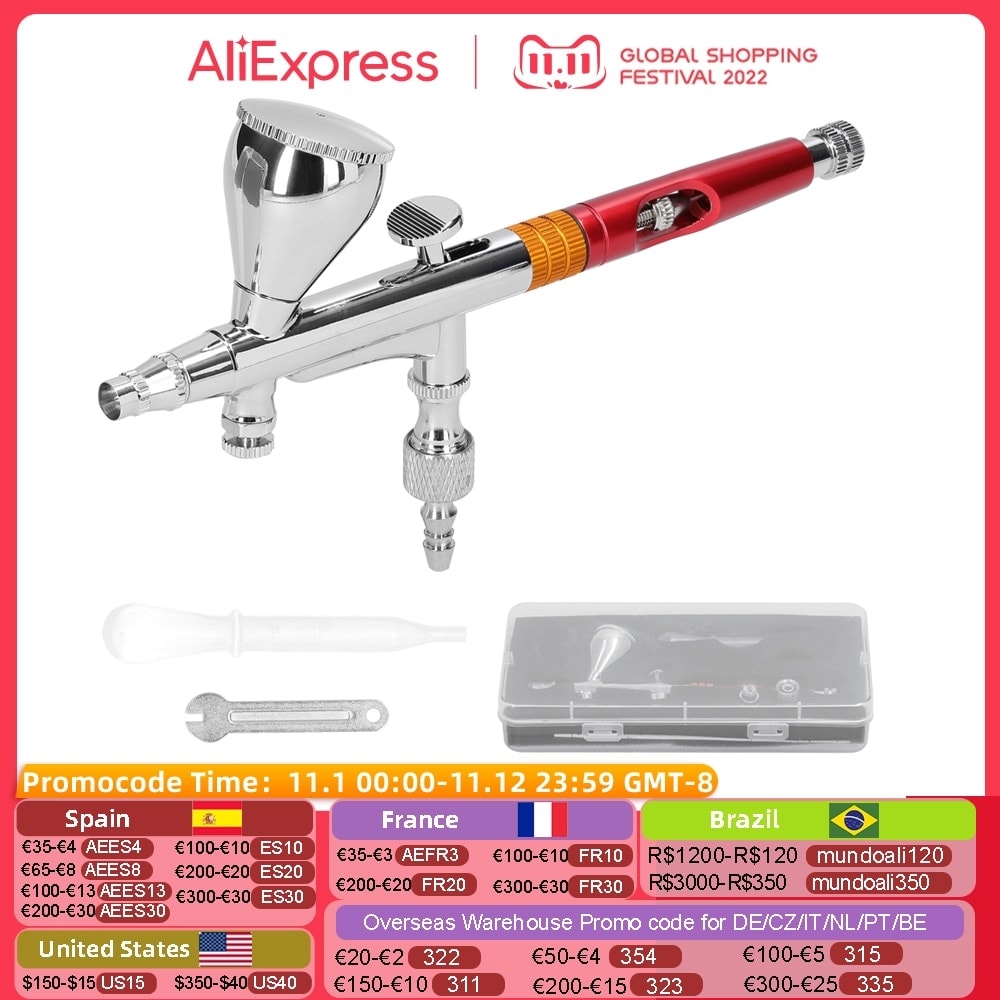 T218 Tarzı C Model Yapımı Için Çok Amaçlı Profesyonel Airbrush Dıy Sanat Boyama Airbrush Seti (Yurt Dışından)
