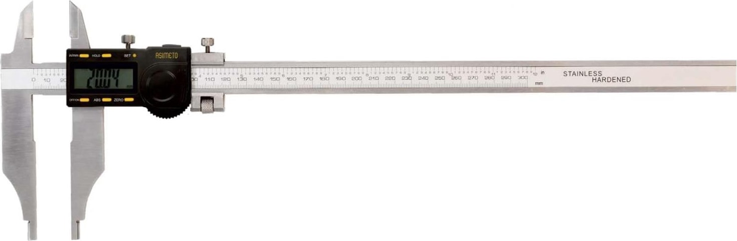 0-800MM Asimeto Abs Tip Ağır Iş Çift Çene Dijital Kumpas AS-315328