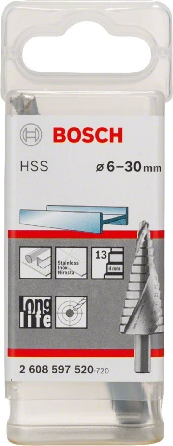 Hss 13 Kademeli Matkap Ucu 6-30 mm - 2608597520
