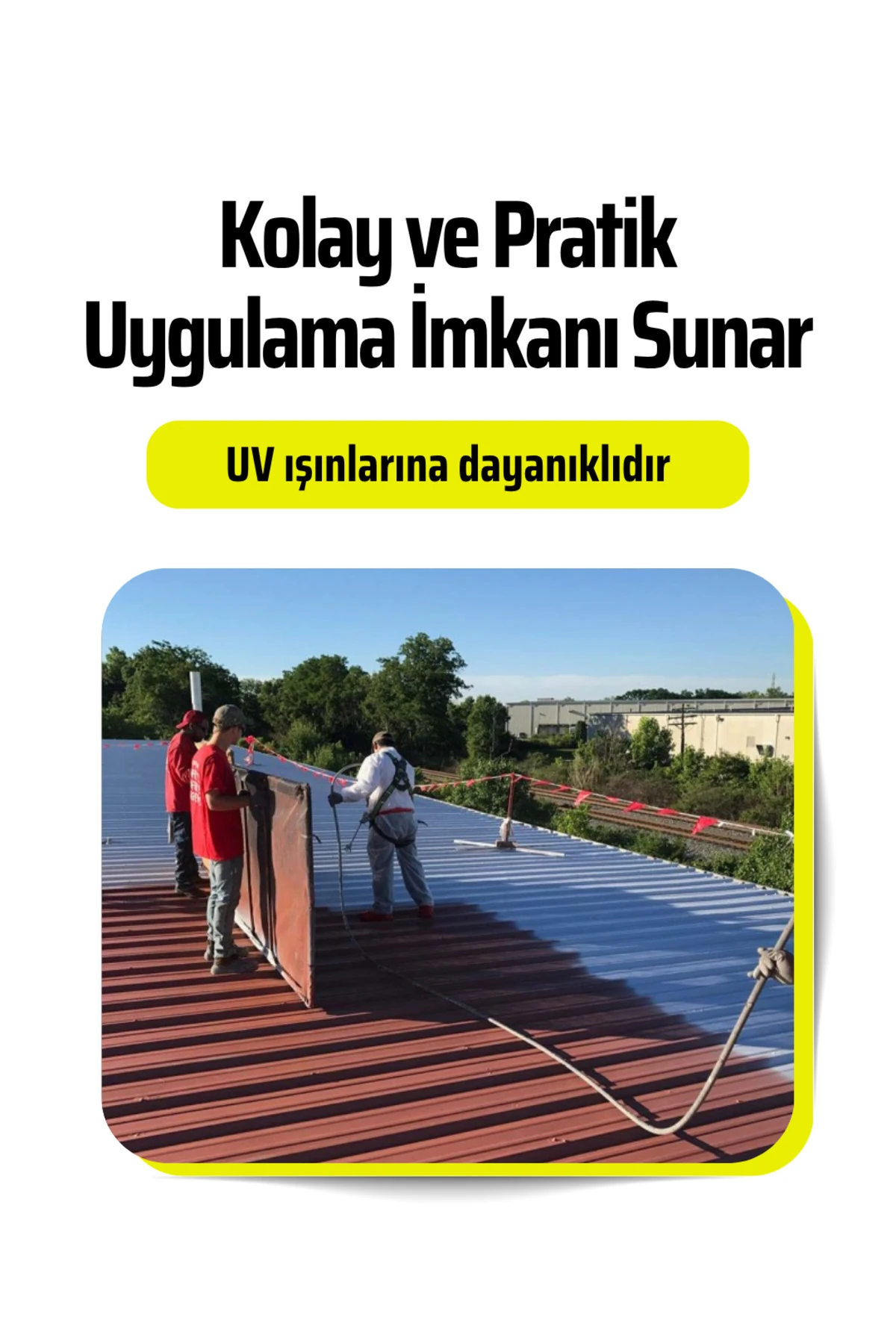 Prorust 804 Paslı Metal Çatı Boyası – Su Geçirmez, Uv Dayanımlı, Yarı Parlak Koruyucu