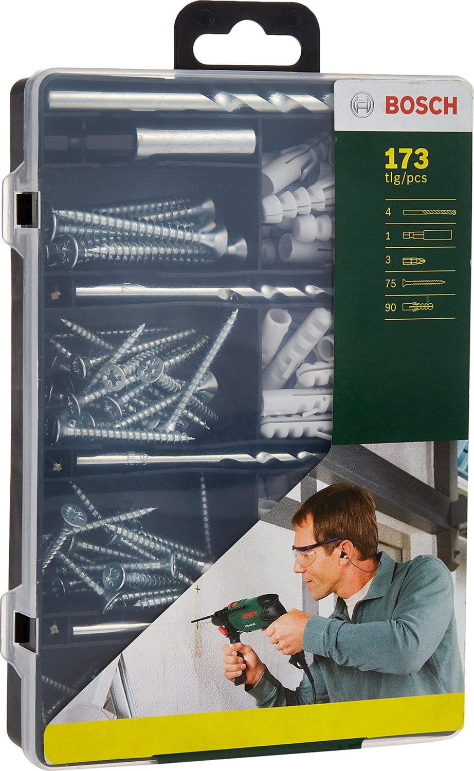 BOSCH Dıy-P 173 Parça Delme ve Vidalama Seti