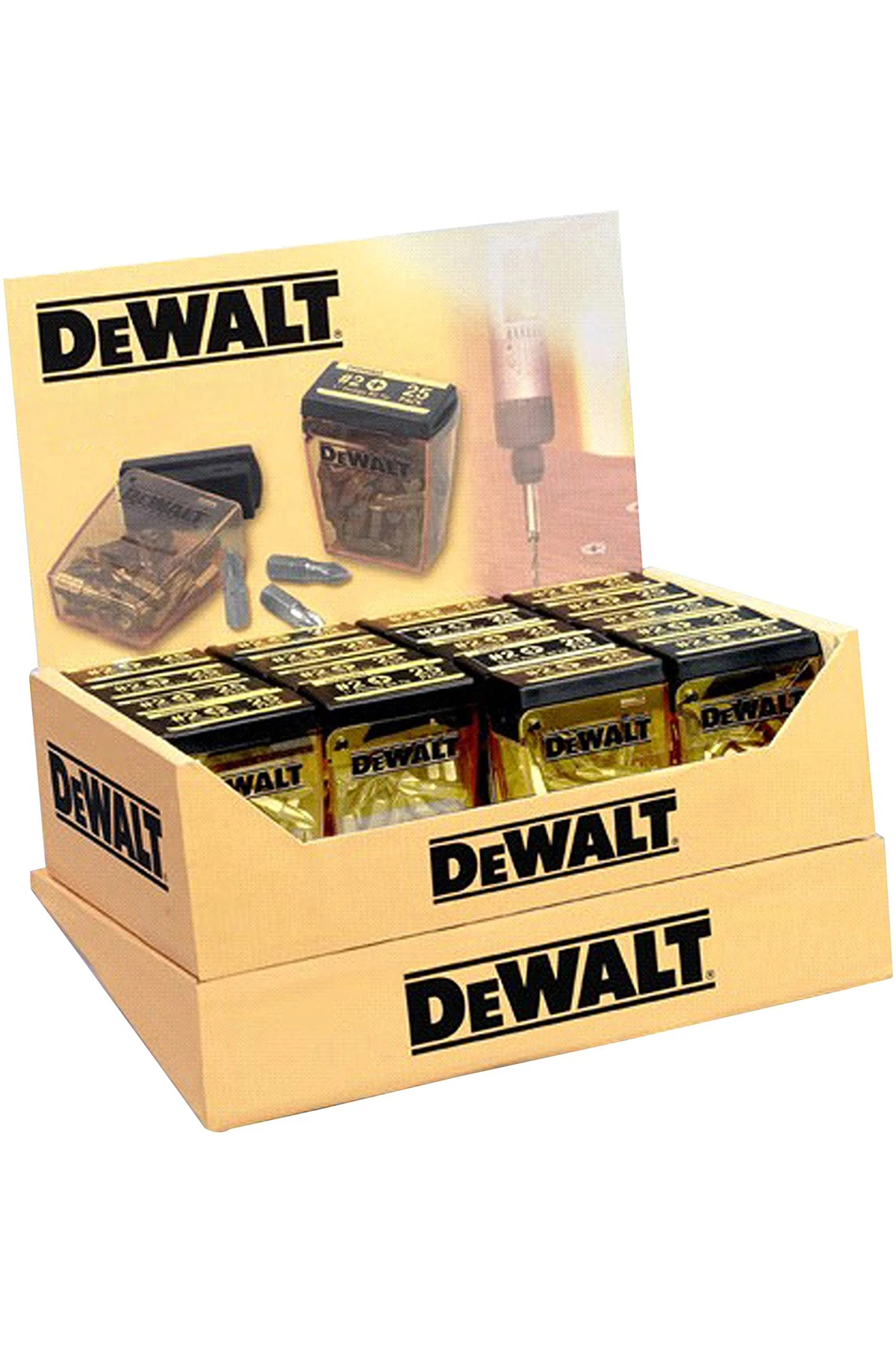 DP41 PH2 25Mm Bits Uç 20 Kutu DT7909 - 500 Adet Bits Uç