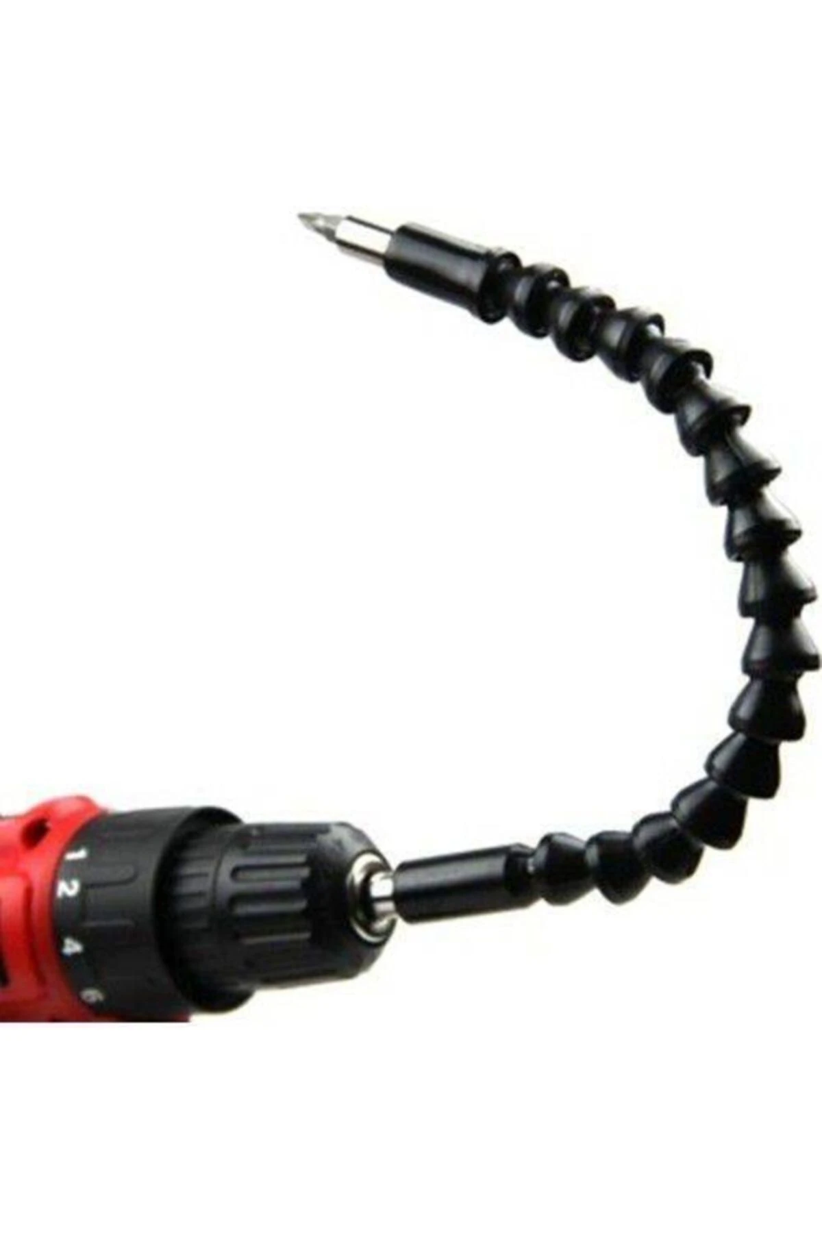 46 Parça Cırcır Tornavida Seti Vidalama Seti Lokma Seti + Esnek Bükülebilir Uzatma 30cm