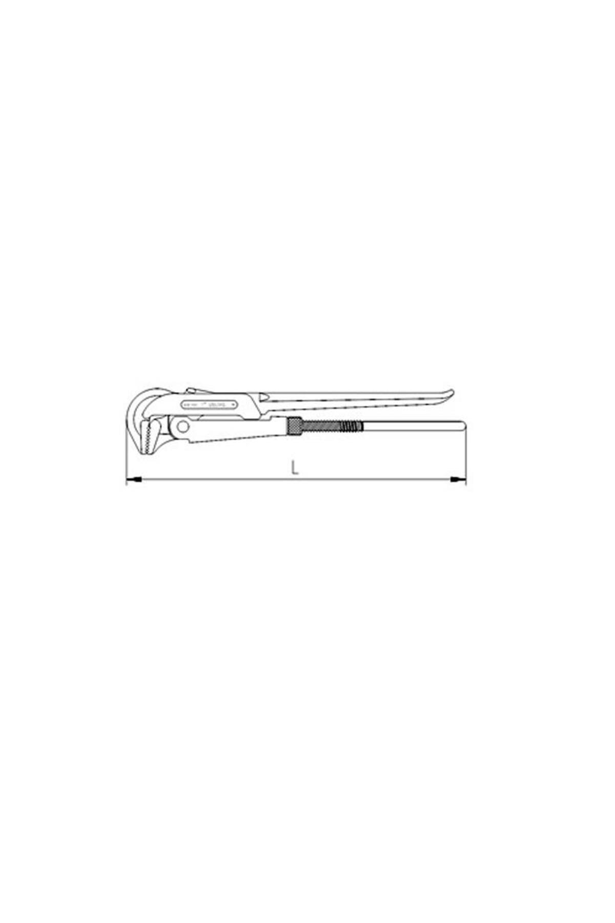 2201 Maşalı Boru Anahtarı (85°) 3"Inch