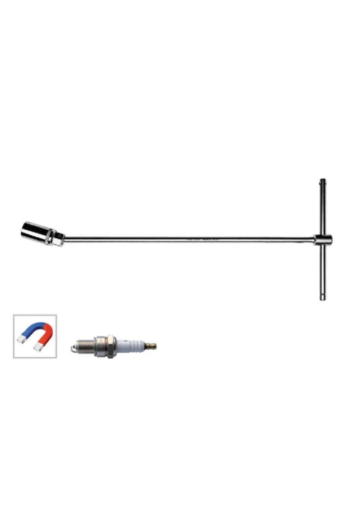 Form T Saplı Oynar Başlı Buji Lokma Anahtarı (mıknatıslı) 16 Mm