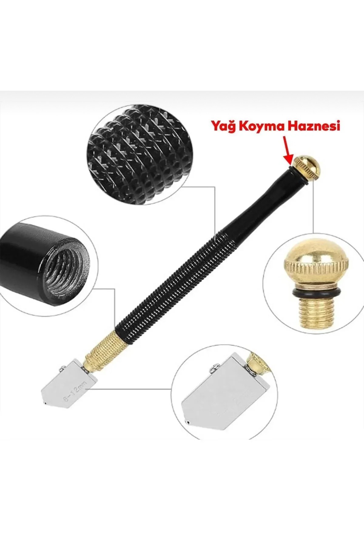 178mm Yağlı Cam Kesme Elması Total