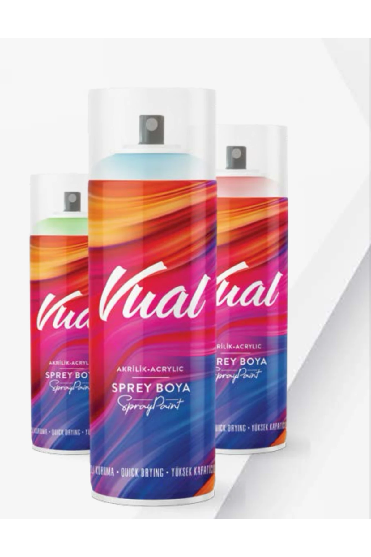 Vual Sprey-400 ml Yeşil 6005