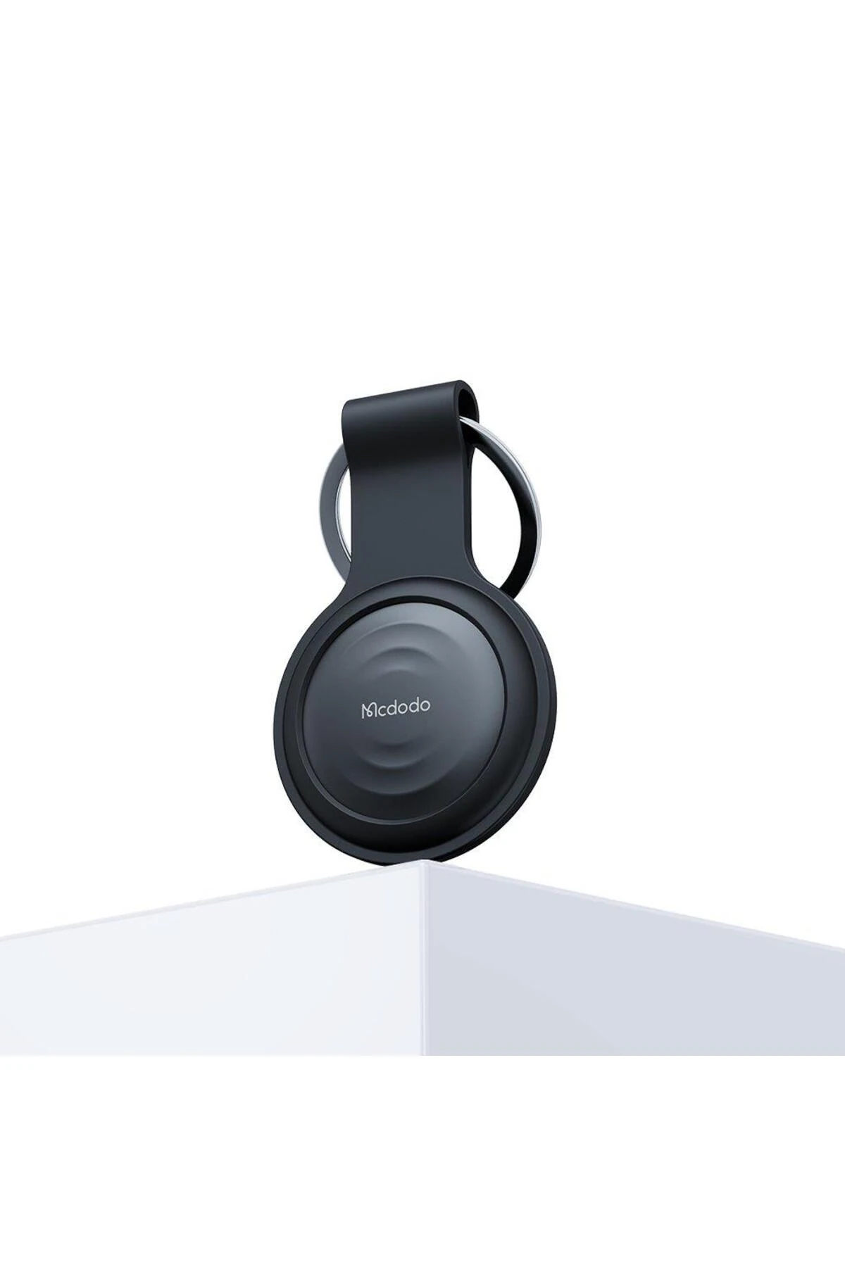 At-7201 Airtag Apple Uyumlu Akıllı Takip Cihazı Siyah Anahtarlı