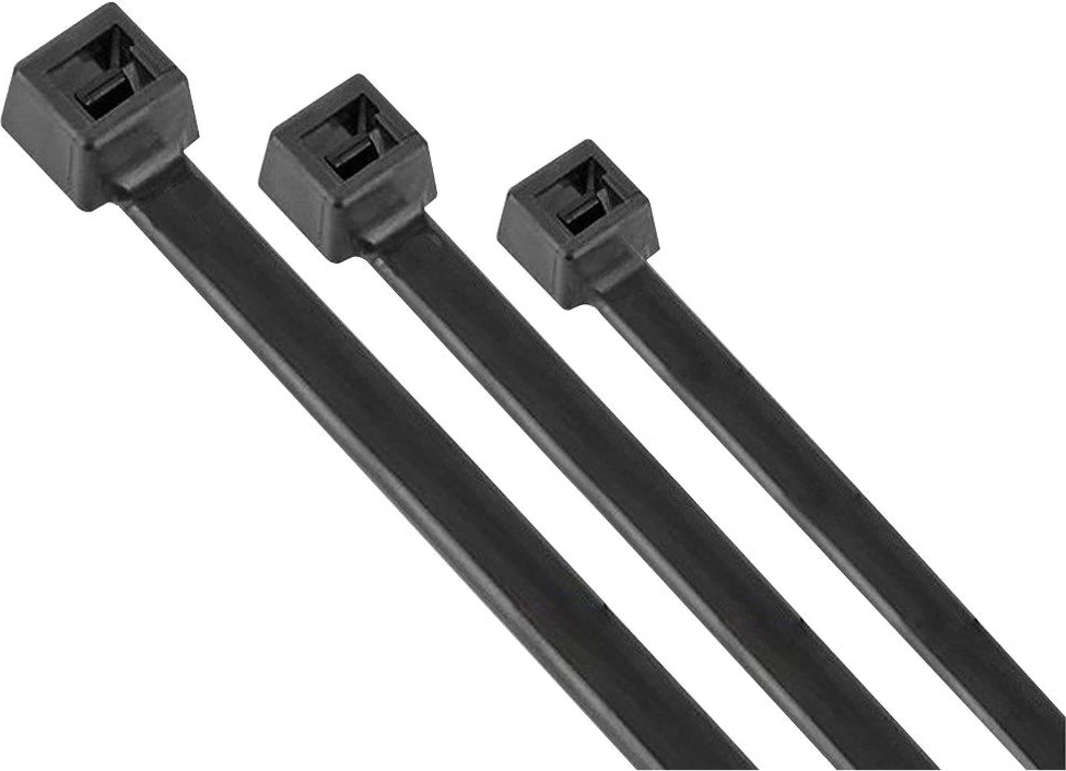 Cırtlı Plastik Kelepçe 3,6X300 100 Adet Siyah (Kablobağı)