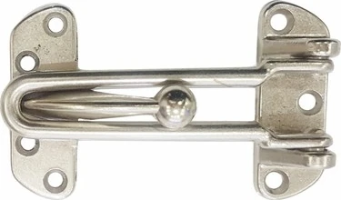 Çelik Kapı Emniyet Kelepçesi - Saten Gri Renk ile Güvenliğinizi Güçlendirin