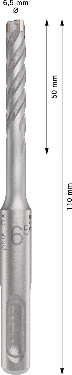 BOSCH Pro Sds-Plus-5x Kırıcı Delici Ucu 6,5*110 mm 1'li