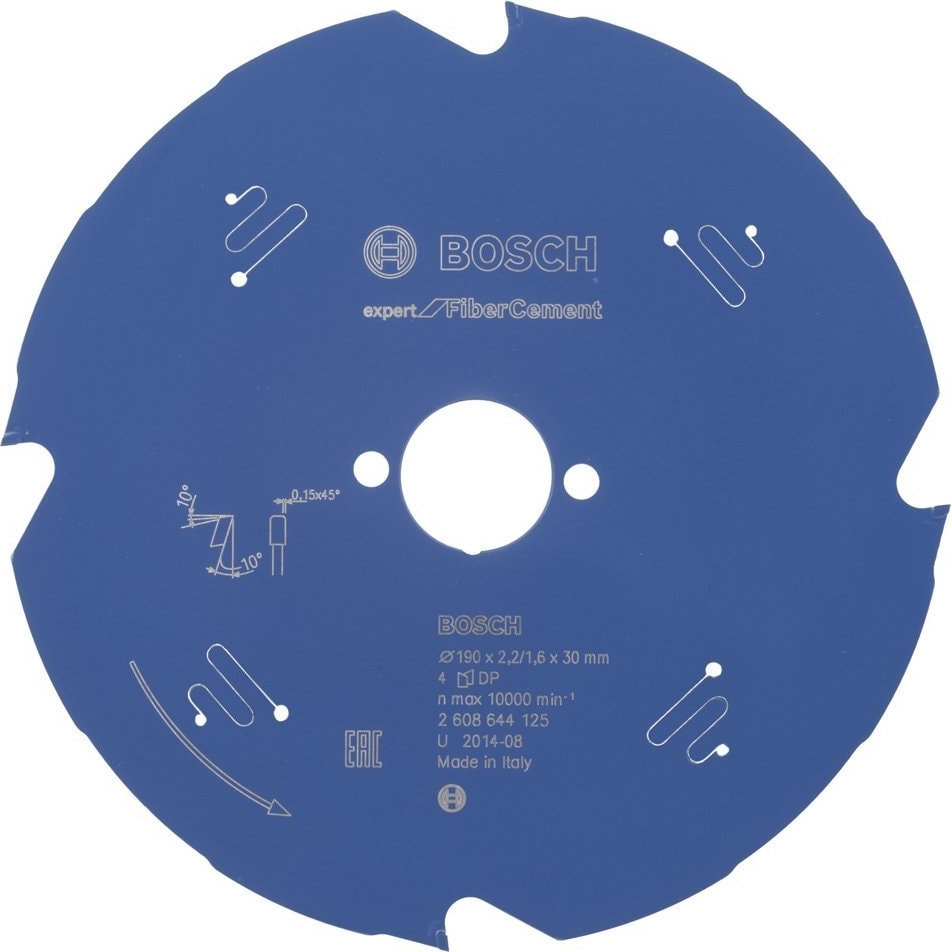 BOSCH Daire Testere Bıçağı Sunta Kesmeler İçin Expert For Fiber Cement