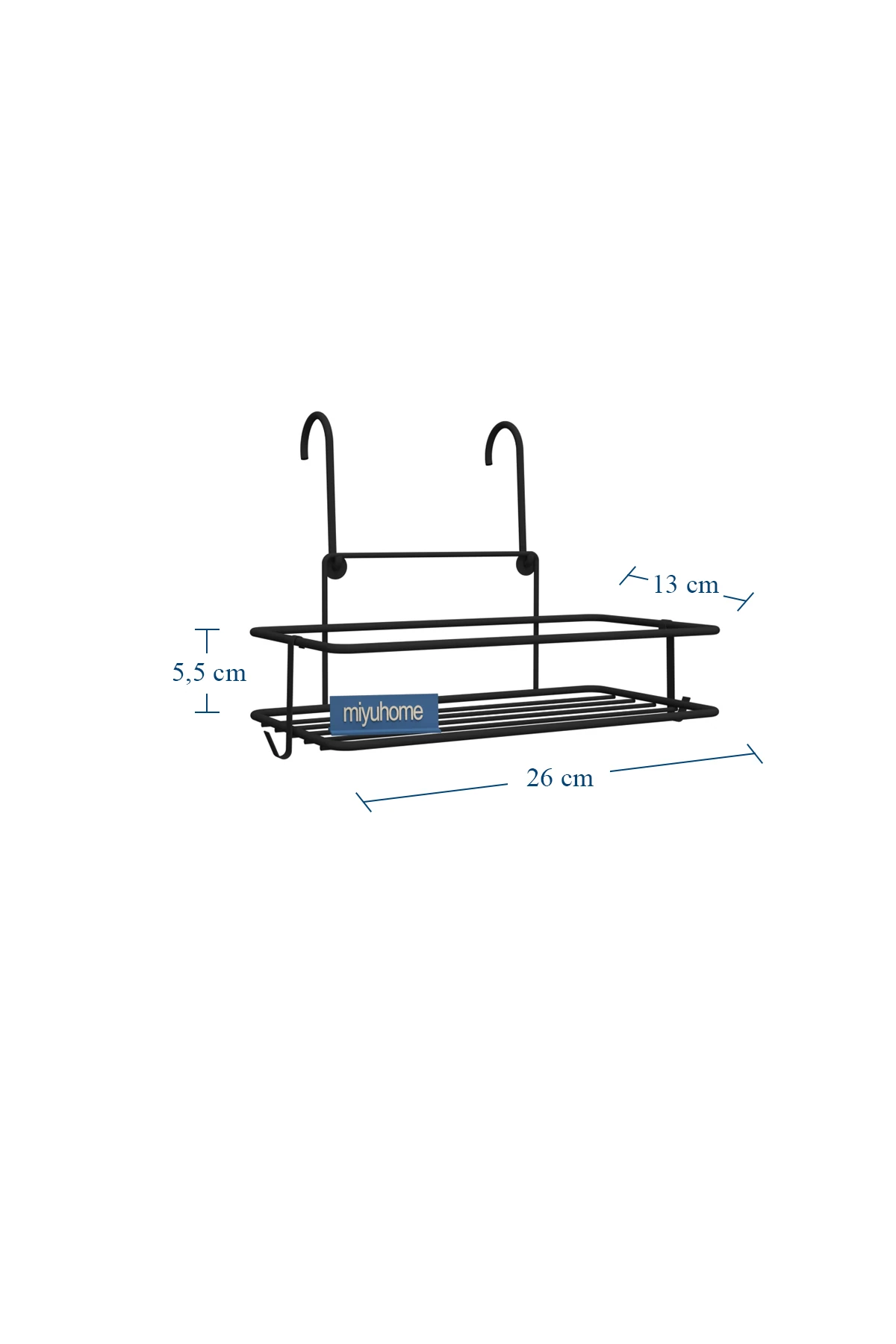 Asılabilir Selpak Sepeti Metal Selpak El Yüz Havlu Düzenleyici Kancalı Havlupan Düzenleyici