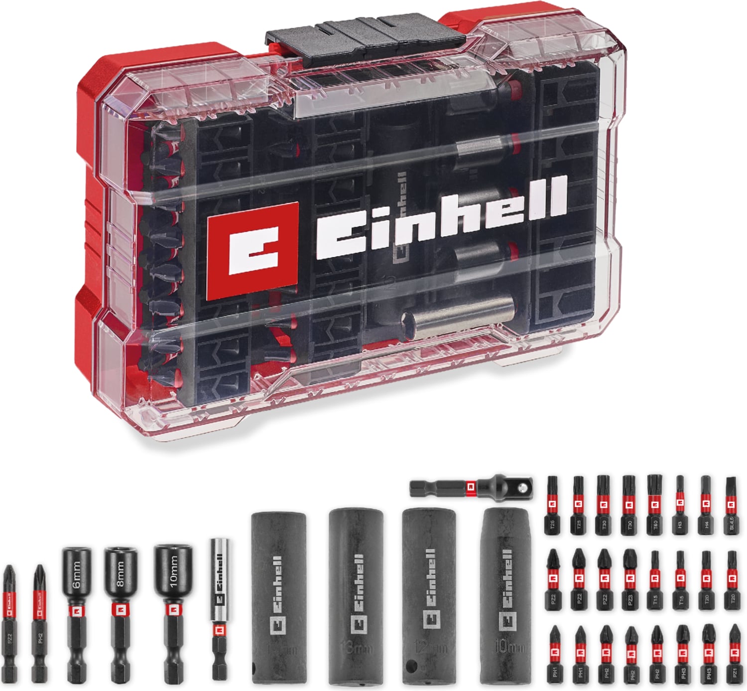 EİNHELL Bits ve Lokma Uç Seti 35 Parça, M-Case Kutu