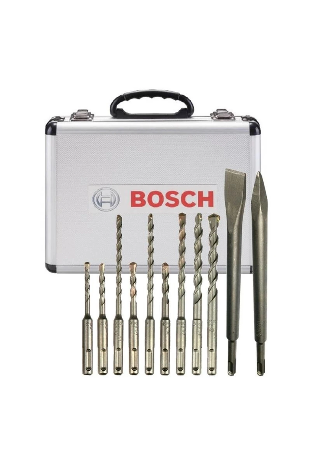 SDS-Plus 11'li Alüminyum Çantalı Uç ve Keski Seti 2608578765