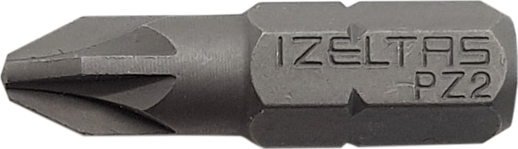 İZELTAŞ Izeltaş - 4825210002 - Pz 2 Pozidriv Bits Uç 25 mm