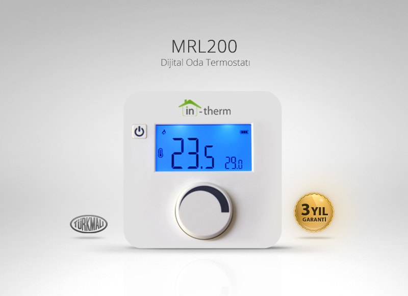 Mrl 200 Tm Dijital Kablolu Oda Termostatı