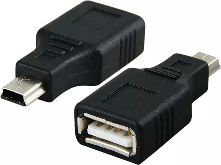 USB Dişi Mini USB Erkek Çevirici Adaptör