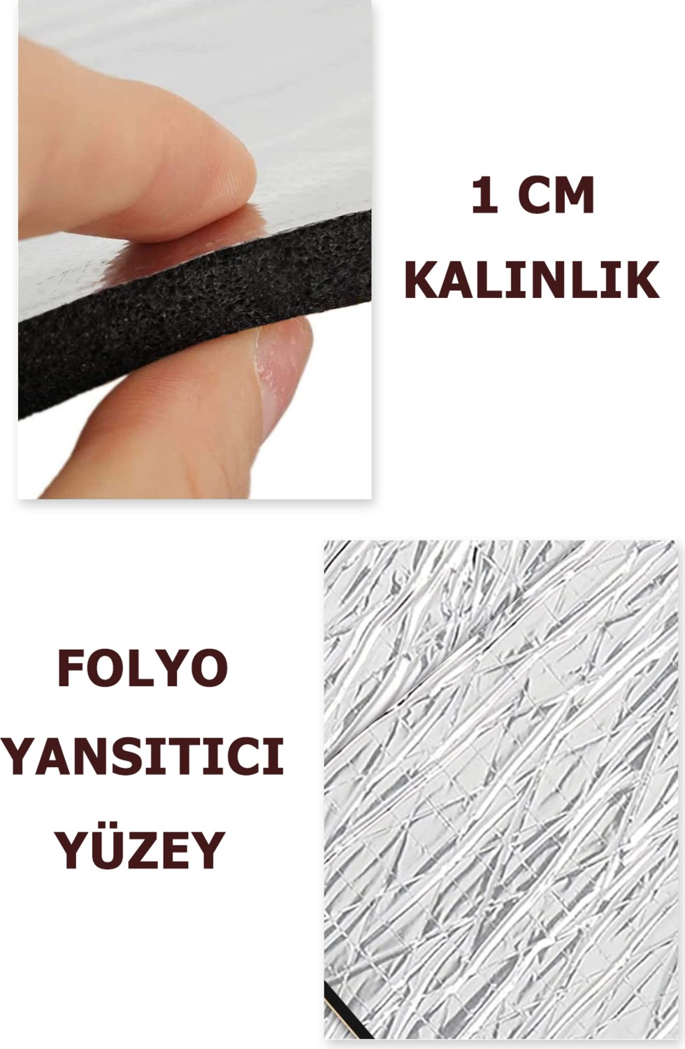 7 Adet Kalorifer Arkalığı Radyatör Petek Arkasına Alüminyum Folyo Isı Yalıtım Izolasyon Levhası