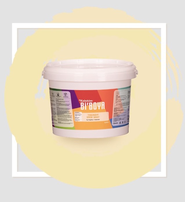 Sarı Hanimeli İpek Mat İç Cephe Boya 0,75 Lt