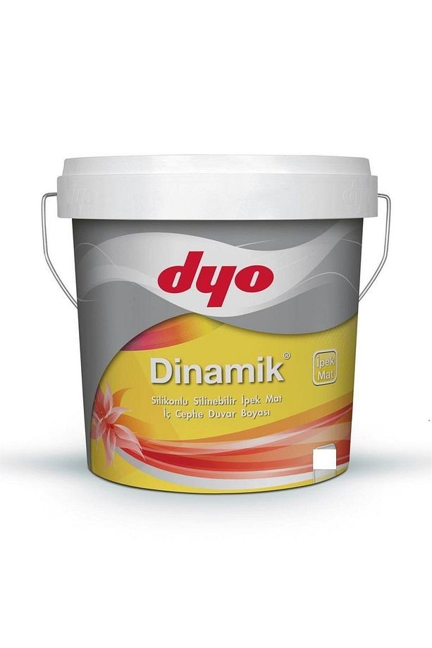 Dinamik Silikonlu Ipek Mat Iç Cephe Boyası 7.5 Lt Beyaz