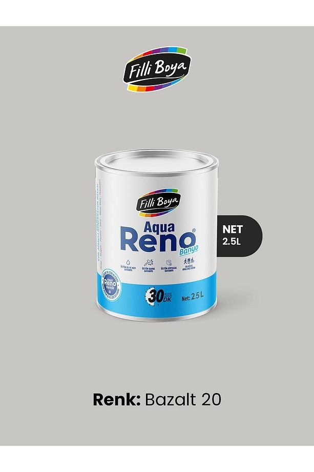 Aqua Reno Banyo 2.5 Lt Bazalt 20