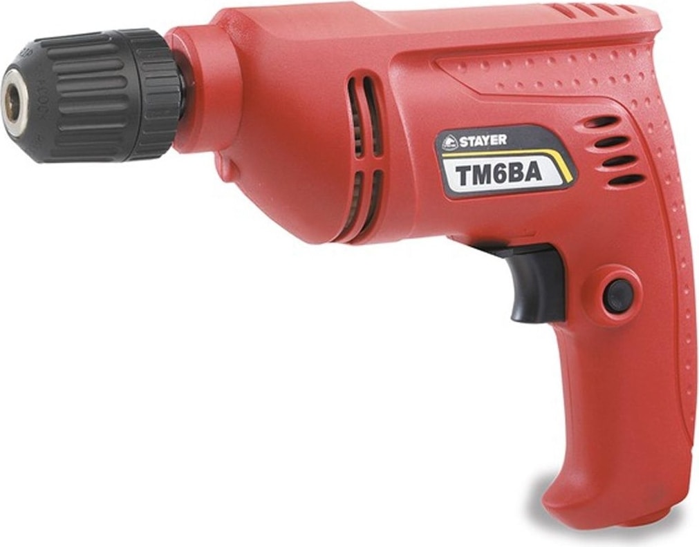 400W Darbesiz Matkap 6mm Kırmızı, 2 Yıl Garantili