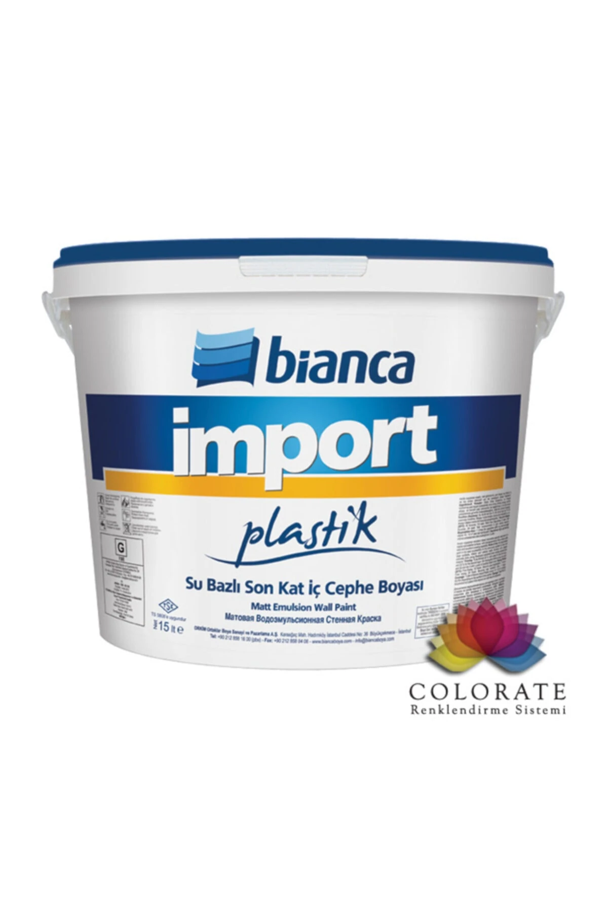 Import Plastik 2,50Lt