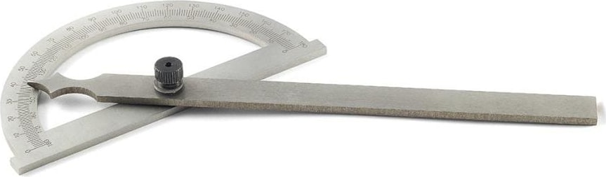 Açılı Iletki Gönye Açı Ölçer Cetvel 150X200 mm