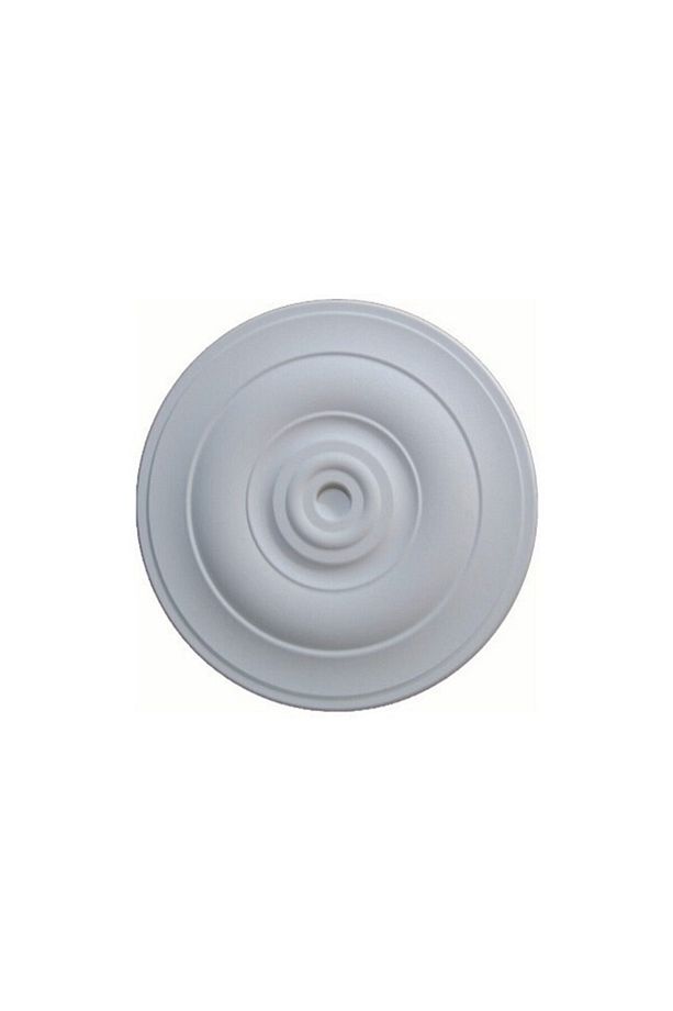 Dekor Göbek Kartonpiyer Stropiyer Tavan Lamba Göbeği - Düz 48 Cm