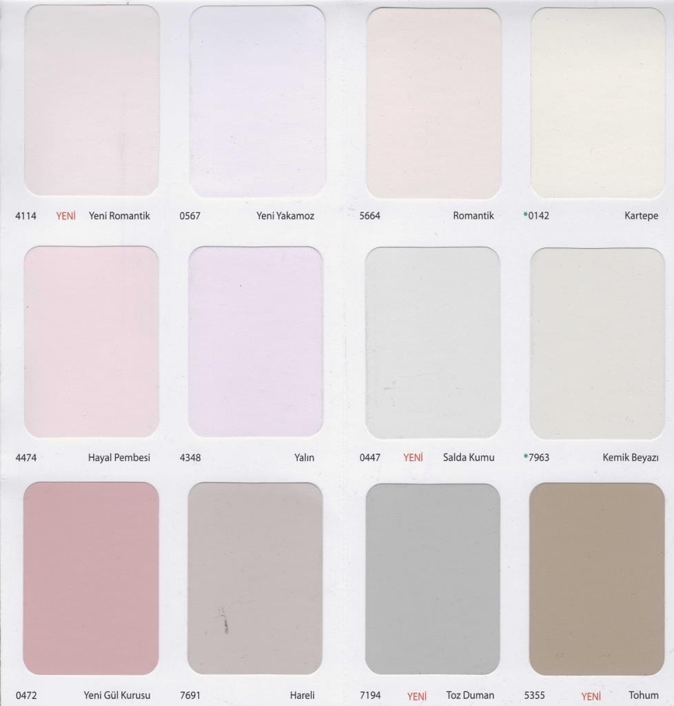 Beşyıldız Silikonlu Mat Iç Cephe Boyası 20 kg Şirin Pembe