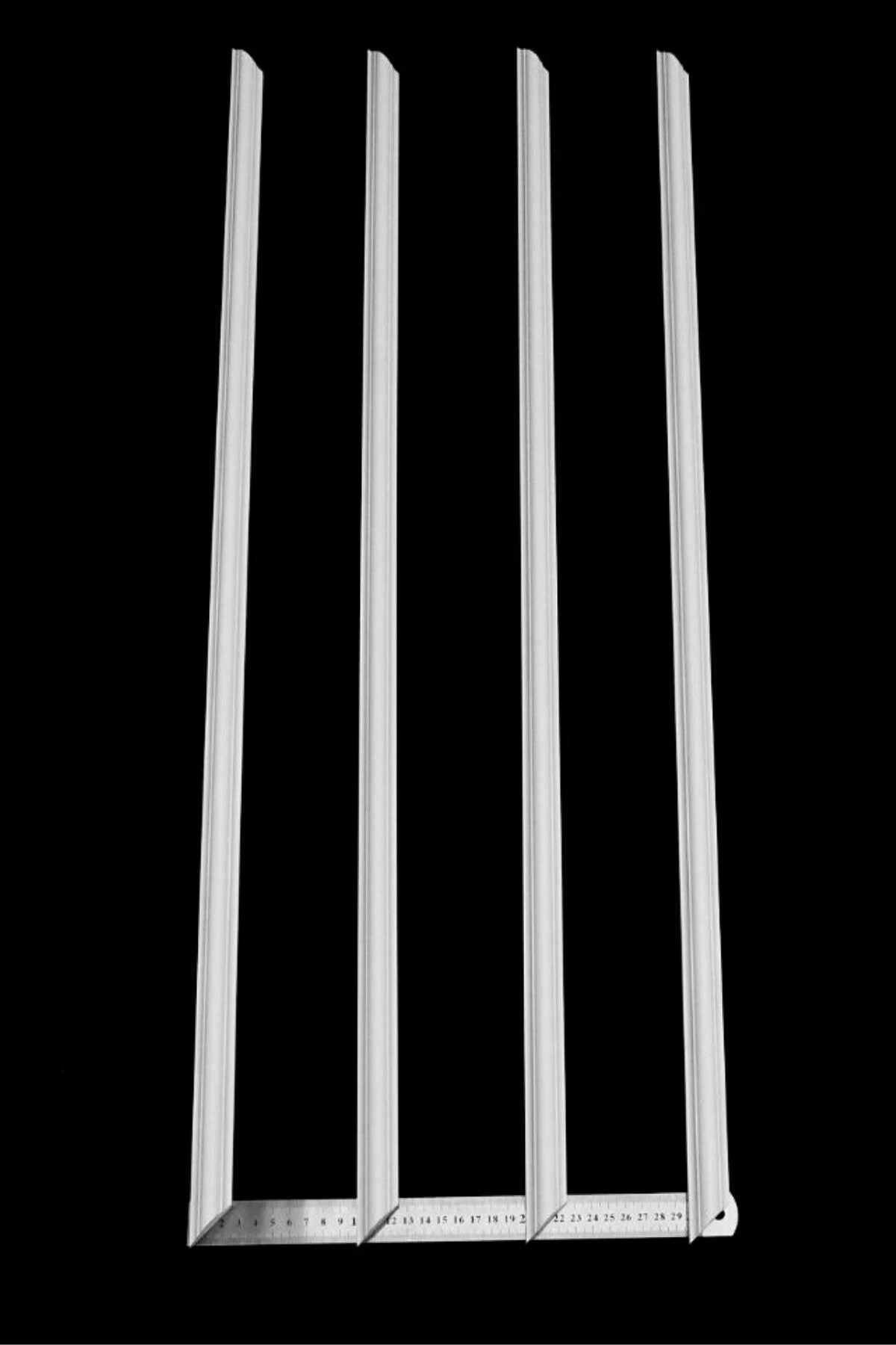 90x90 m Çerçeve Yapmaya Hazır, Köşeler Kesilmiş, Polimer Duvar Çerçevesi